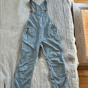 Patagonia Blue Denim Overalls Casual Workwear